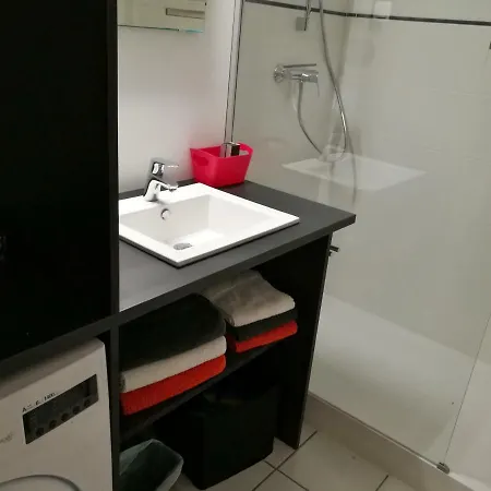Nicolas I, 53m2, Chambre, Parking Prive Апартаменты Гренобль